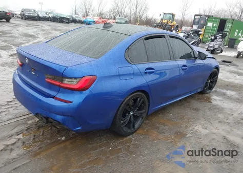 2022 BMW 330I из США, поврежденный, VIN 3MW5R1J06N8C49056